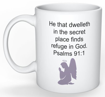 God Secret Place mug