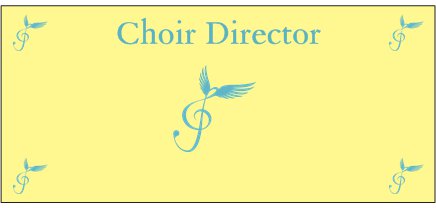 Choir Director ink pen