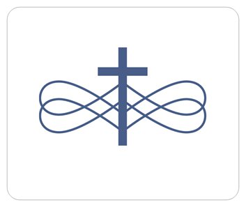 Cross & Scroll mouse pad